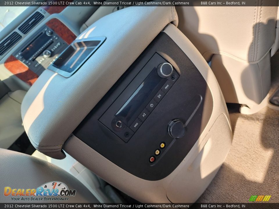 2012 Chevrolet Silverado 1500 LTZ Crew Cab 4x4 White Diamond Tricoat / Light Cashmere/Dark Cashmere Photo #21