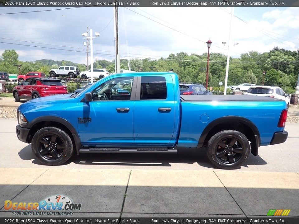 Hydro Blue Pearl 2020 Ram 1500 Classic Warlock Quad Cab 4x4 Photo #5