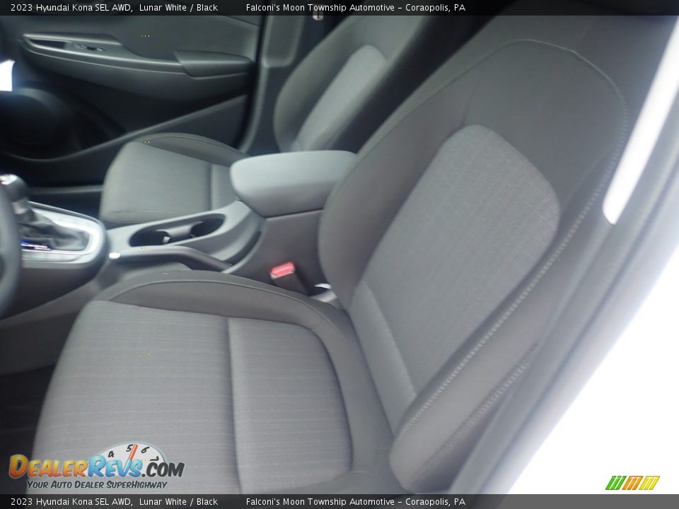 2023 Hyundai Kona SEL AWD Lunar White / Black Photo #11
