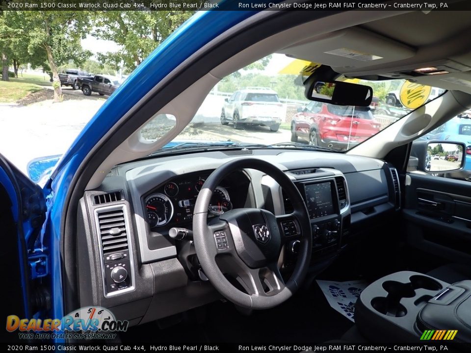 2020 Ram 1500 Classic Warlock Quad Cab 4x4 Hydro Blue Pearl / Black Photo #11