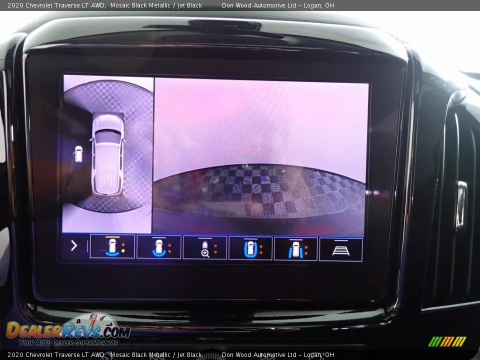2020 Chevrolet Traverse LT AWD Mosaic Black Metallic / Jet Black Photo #6