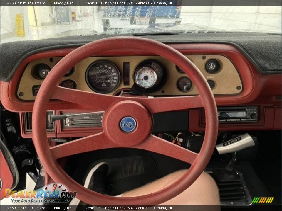 1976 Chevrolet Camaro LT Black / Red Photo #19