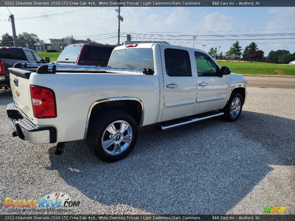 2012 Chevrolet Silverado 1500 LTZ Crew Cab 4x4 White Diamond Tricoat / Light Cashmere/Dark Cashmere Photo #29