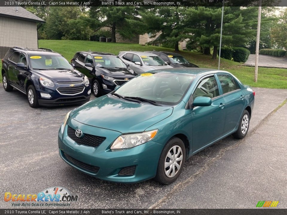 2010 Toyota Corolla LE Capri Sea Metallic / Ash Photo #2