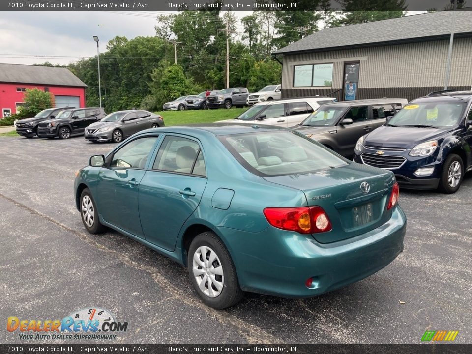 2010 Toyota Corolla LE Capri Sea Metallic / Ash Photo #3