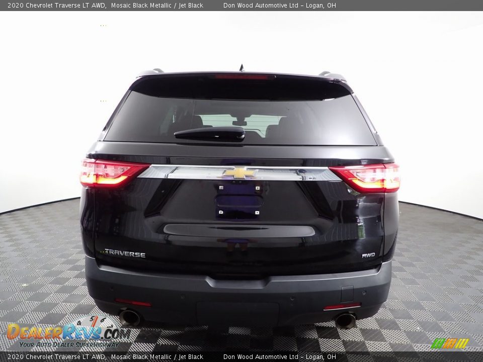 2020 Chevrolet Traverse LT AWD Mosaic Black Metallic / Jet Black Photo #11