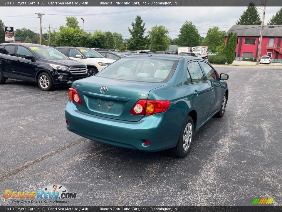 2010 Toyota Corolla LE Capri Sea Metallic / Ash Photo #5