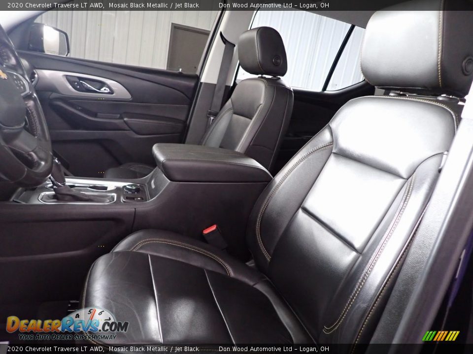 2020 Chevrolet Traverse LT AWD Mosaic Black Metallic / Jet Black Photo #18