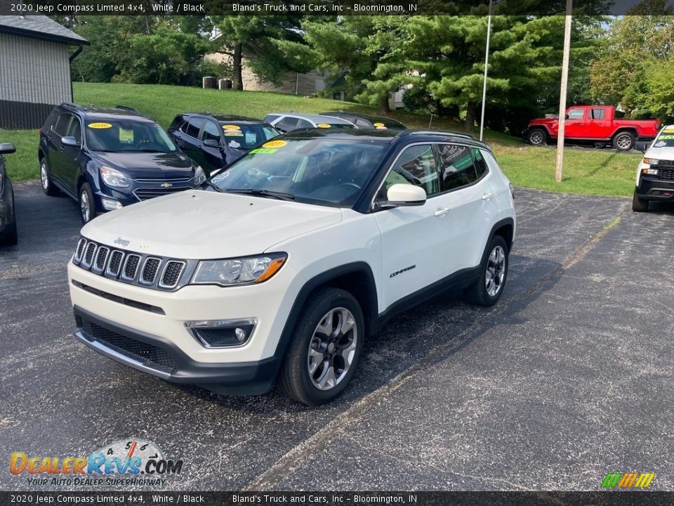 2020 Jeep Compass Limted 4x4 White / Black Photo #2