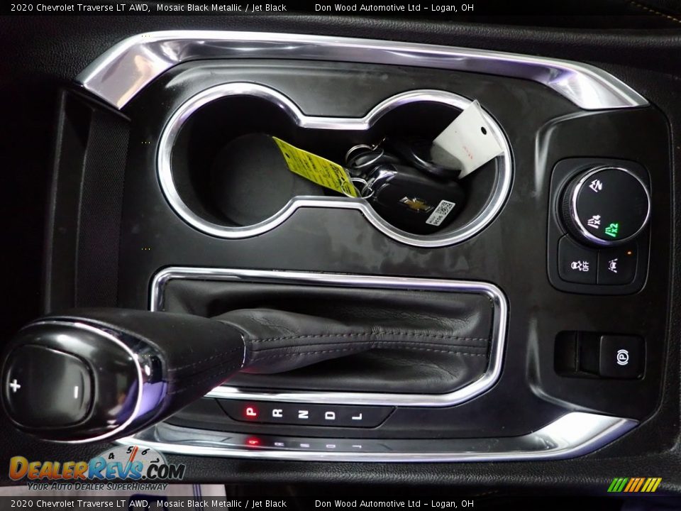 2020 Chevrolet Traverse LT AWD Mosaic Black Metallic / Jet Black Photo #25