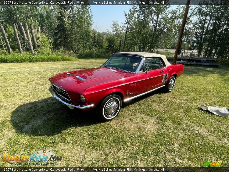 Front 3/4 View of 1967 Ford Mustang Convertible Photo #1