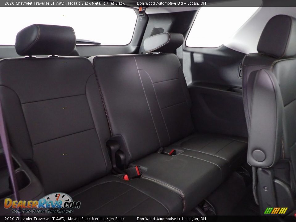 2020 Chevrolet Traverse LT AWD Mosaic Black Metallic / Jet Black Photo #35