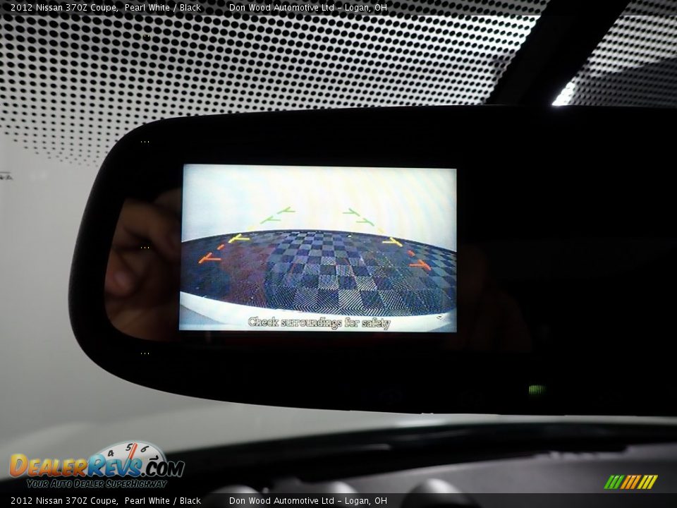 2012 Nissan 370Z Coupe Pearl White / Black Photo #3