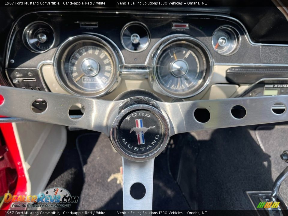 1967 Ford Mustang Convertible Gauges Photo #11