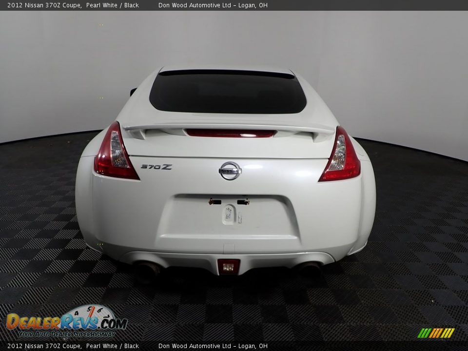 2012 Nissan 370Z Coupe Pearl White / Black Photo #7