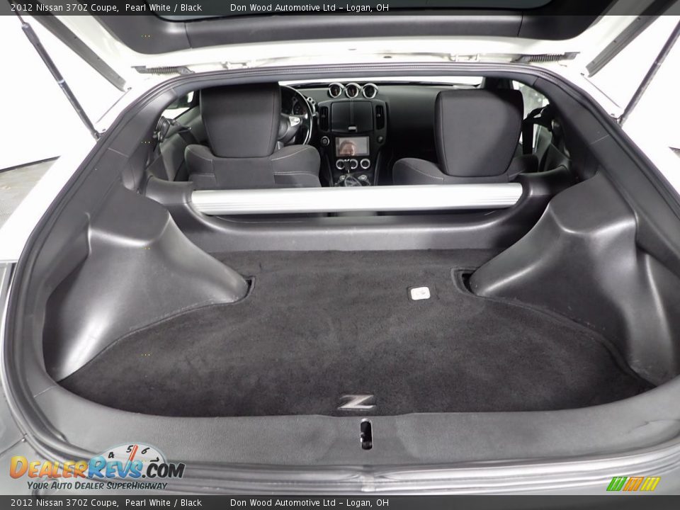 2012 Nissan 370Z Coupe Pearl White / Black Photo #9