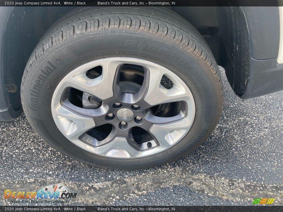 2020 Jeep Compass Limted 4x4 White / Black Photo #34