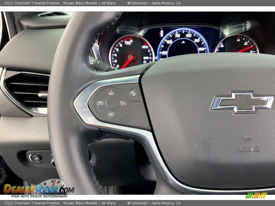 2022 Chevrolet Traverse Premier Steering Wheel Photo #20