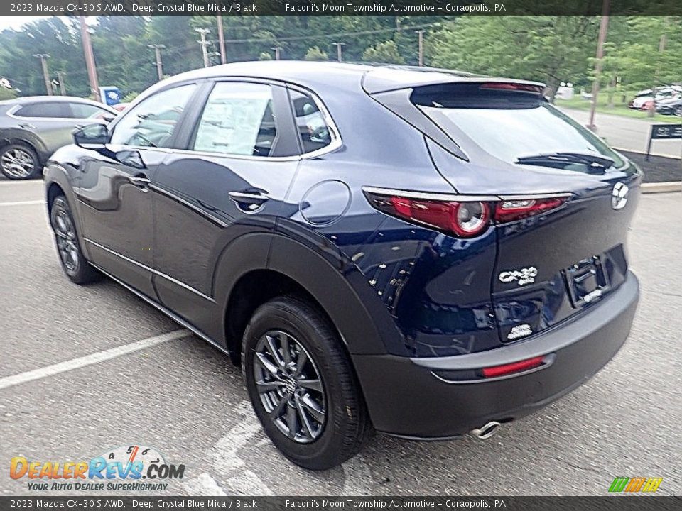 2023 Mazda CX-30 S AWD Deep Crystal Blue Mica / Black Photo #5