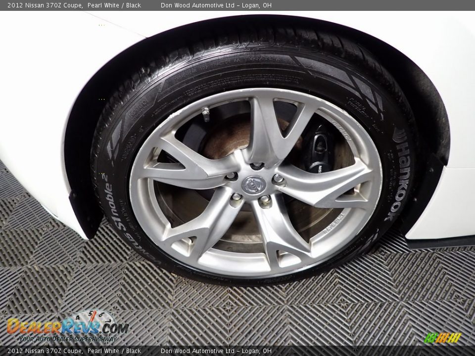 2012 Nissan 370Z Coupe Pearl White / Black Photo #20