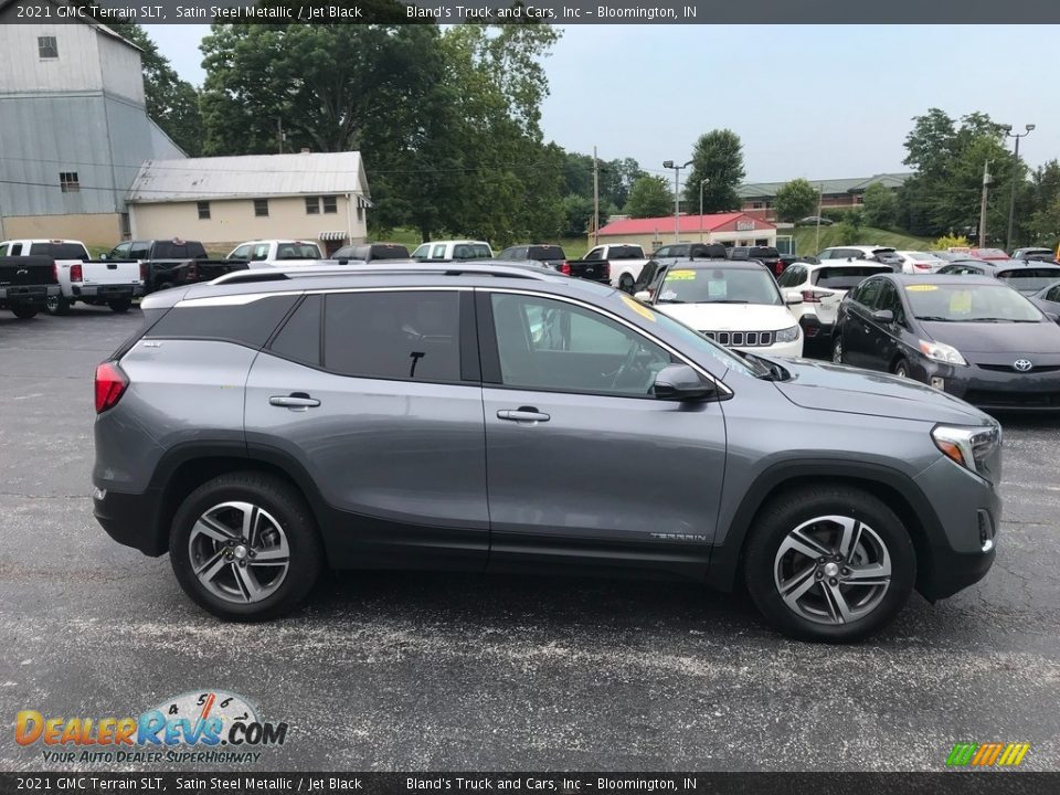 2021 GMC Terrain SLT Satin Steel Metallic / Jet Black Photo #5