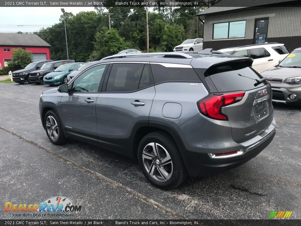 2021 GMC Terrain SLT Satin Steel Metallic / Jet Black Photo #9