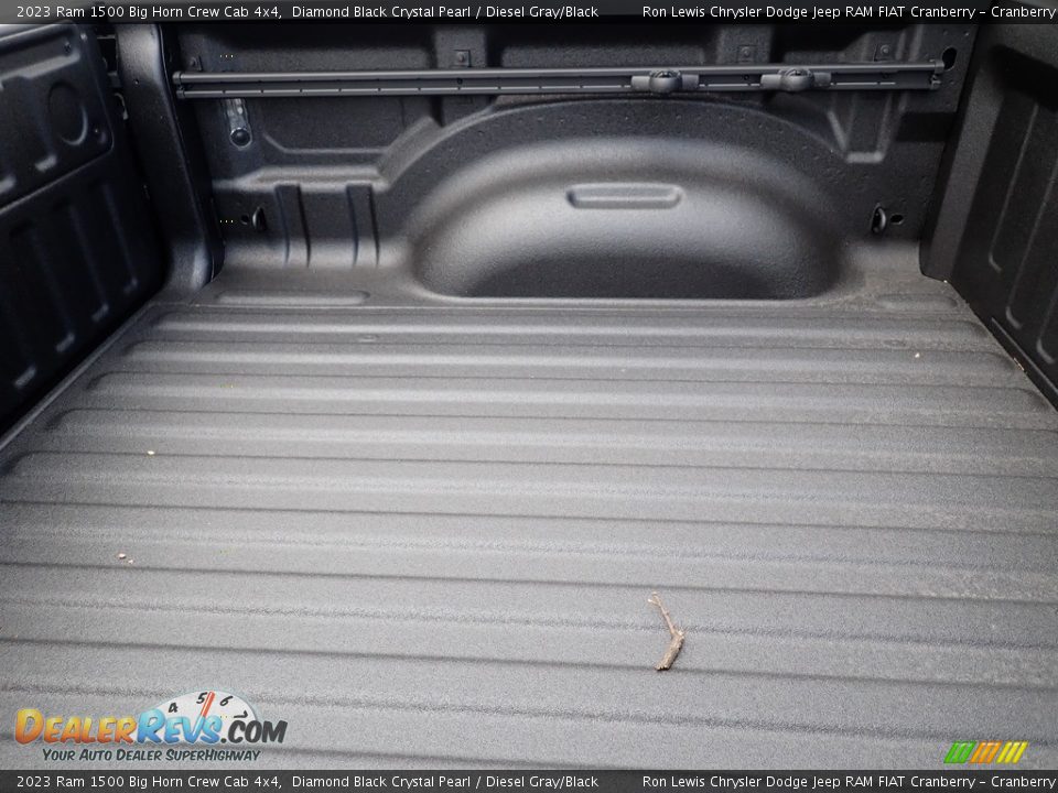 2023 Ram 1500 Big Horn Crew Cab 4x4 Diamond Black Crystal Pearl / Diesel Gray/Black Photo #12