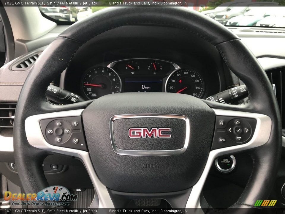 2021 GMC Terrain SLT Satin Steel Metallic / Jet Black Photo #18