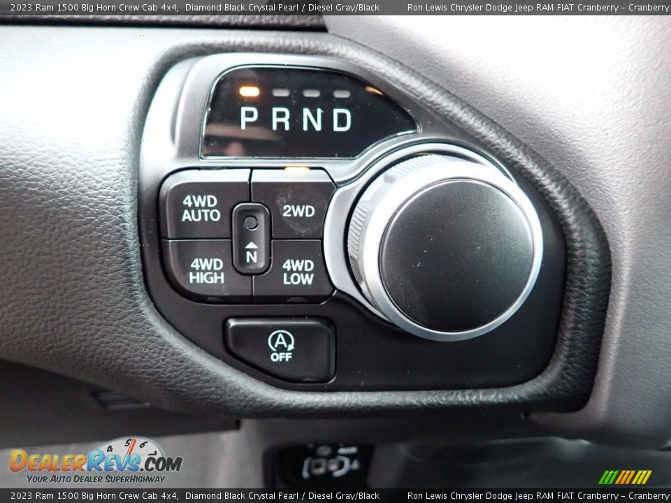 2023 Ram 1500 Big Horn Crew Cab 4x4 Diamond Black Crystal Pearl / Diesel Gray/Black Photo #19