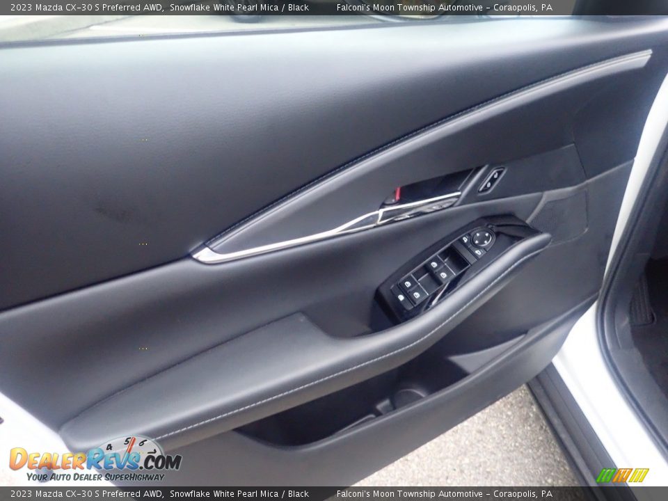 2023 Mazda CX-30 S Preferred AWD Snowflake White Pearl Mica / Black Photo #14