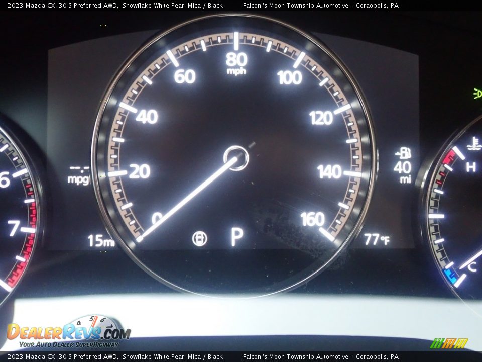 2023 Mazda CX-30 S Preferred AWD Snowflake White Pearl Mica / Black Photo #19