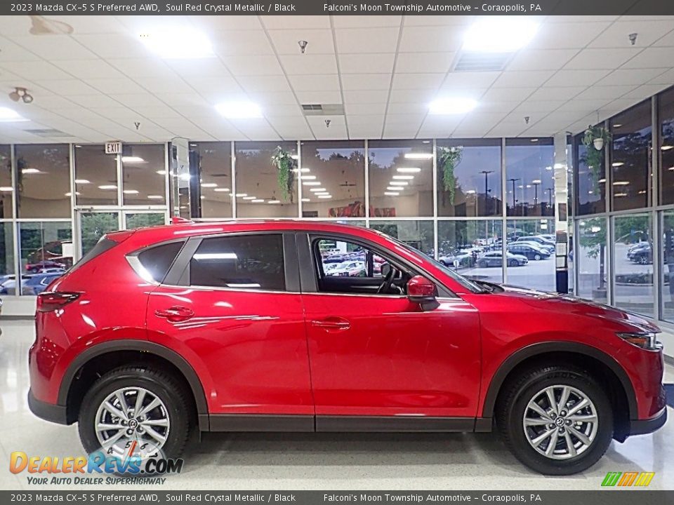 2023 Mazda CX-5 S Preferred AWD Soul Red Crystal Metallic / Black Photo #1