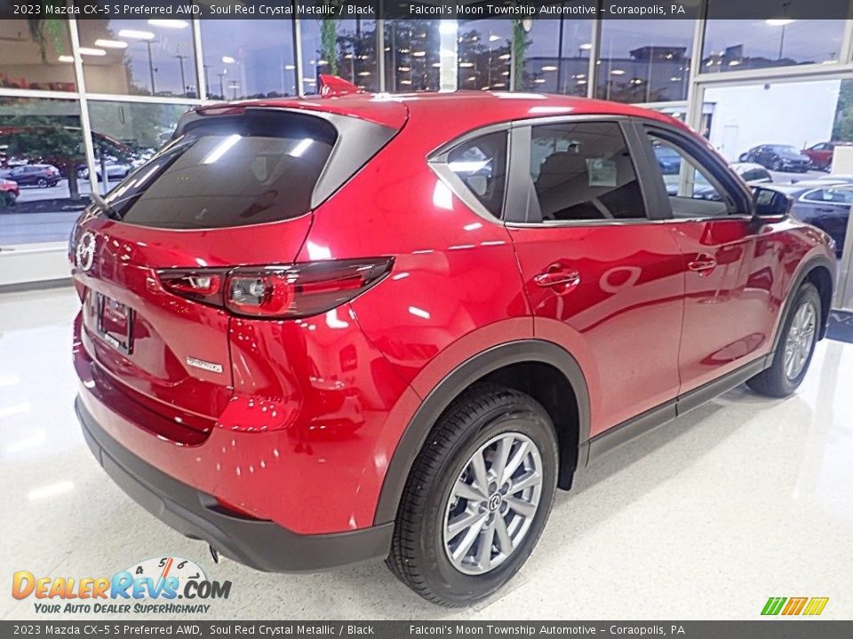 2023 Mazda CX-5 S Preferred AWD Soul Red Crystal Metallic / Black Photo #2