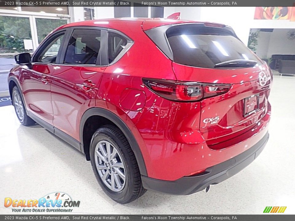 2023 Mazda CX-5 S Preferred AWD Soul Red Crystal Metallic / Black Photo #5