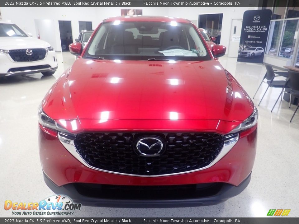 2023 Mazda CX-5 S Preferred AWD Soul Red Crystal Metallic / Black Photo #6