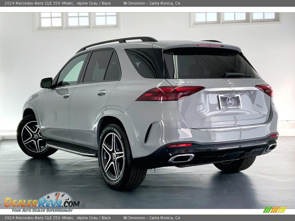 2024 Mercedes-Benz GLE 350 4Matic Alpine Gray / Black Photo #2