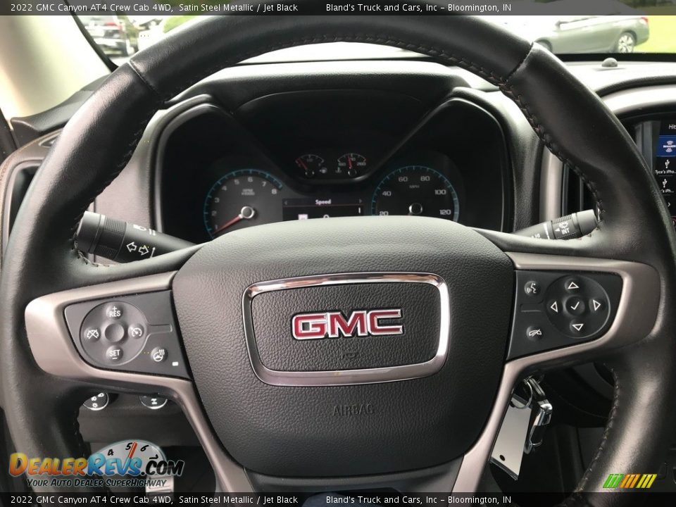 2022 GMC Canyon AT4 Crew Cab 4WD Satin Steel Metallic / Jet Black Photo #19