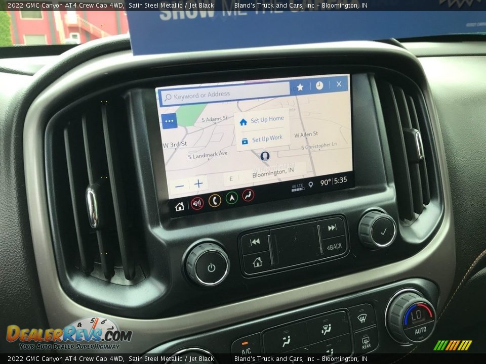 2022 GMC Canyon AT4 Crew Cab 4WD Satin Steel Metallic / Jet Black Photo #24