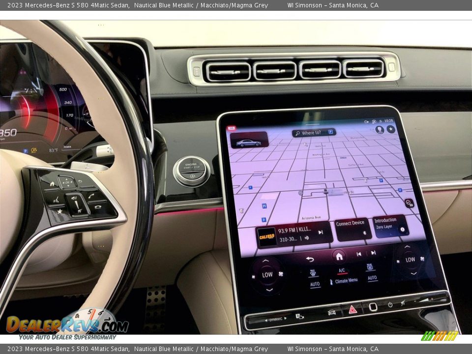 Controls of 2023 Mercedes-Benz S 580 4Matic Sedan Photo #7