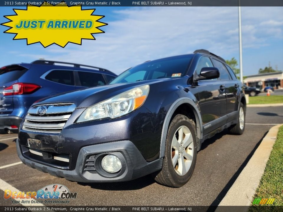 2013 Subaru Outback 2.5i Premium Graphite Gray Metallic / Black Photo #1