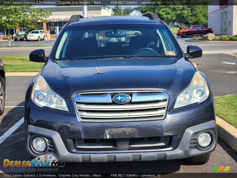 2013 Subaru Outback 2.5i Premium Graphite Gray Metallic / Black Photo #2