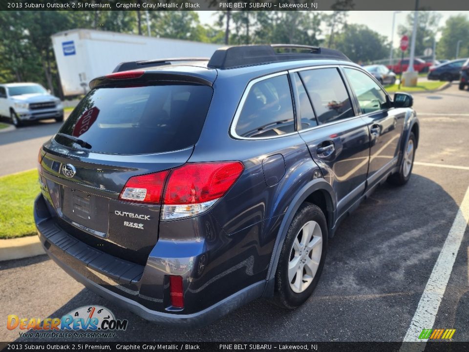2013 Subaru Outback 2.5i Premium Graphite Gray Metallic / Black Photo #3