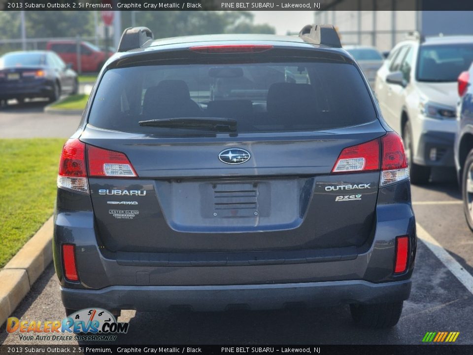 2013 Subaru Outback 2.5i Premium Graphite Gray Metallic / Black Photo #4