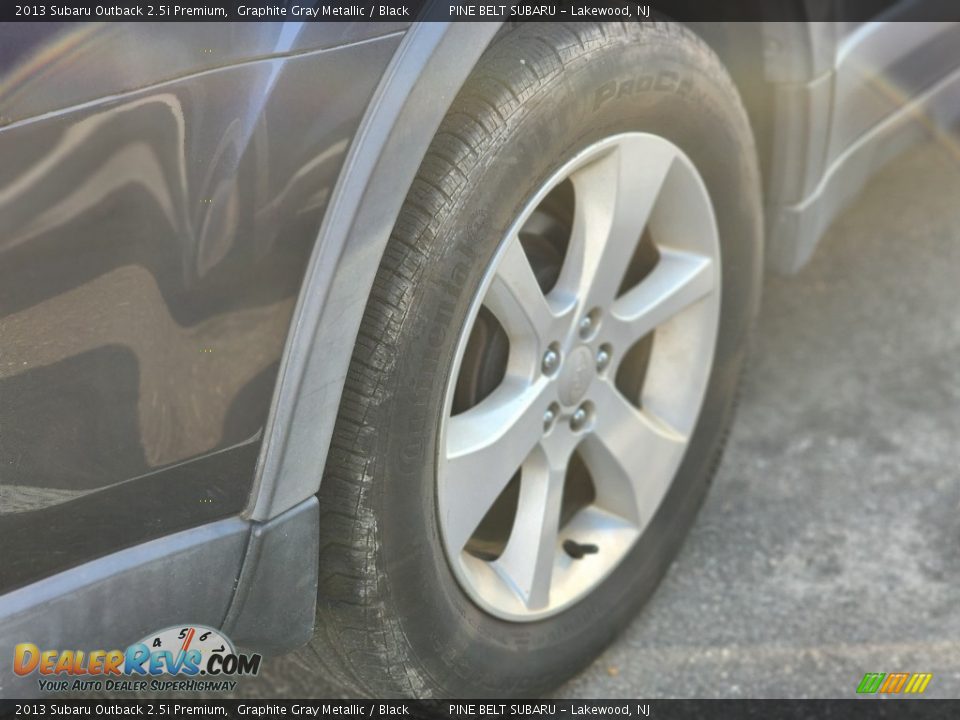 2013 Subaru Outback 2.5i Premium Graphite Gray Metallic / Black Photo #6