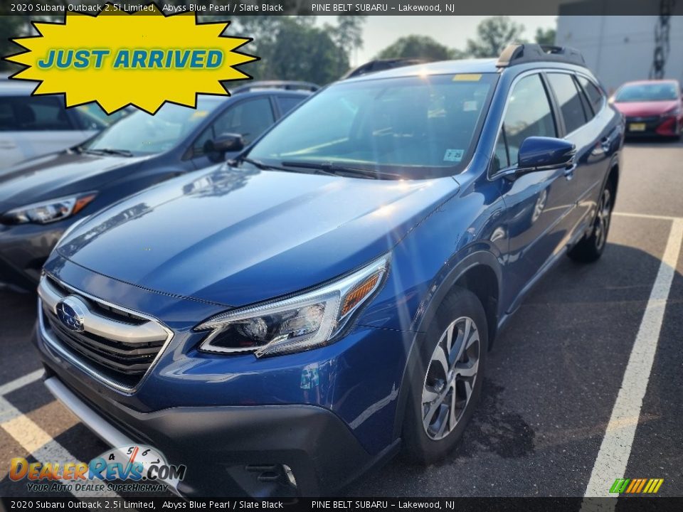 2020 Subaru Outback 2.5i Limited Abyss Blue Pearl / Slate Black Photo #1