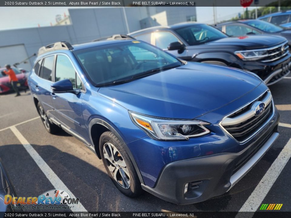 2020 Subaru Outback 2.5i Limited Abyss Blue Pearl / Slate Black Photo #2