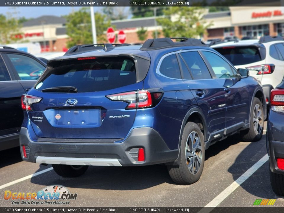 2020 Subaru Outback 2.5i Limited Abyss Blue Pearl / Slate Black Photo #3