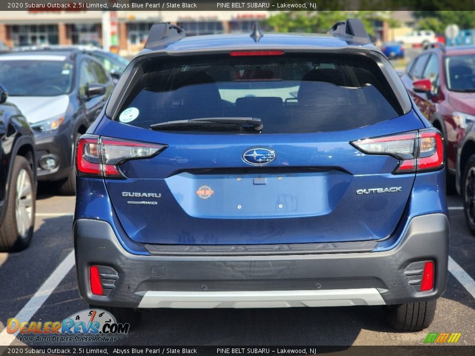 2020 Subaru Outback 2.5i Limited Abyss Blue Pearl / Slate Black Photo #4