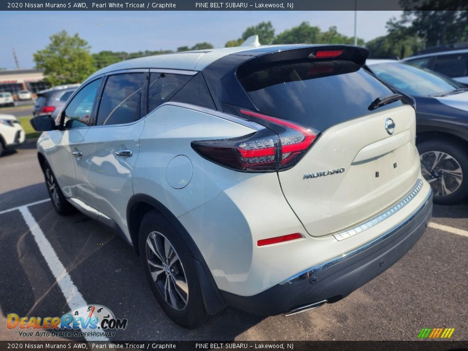 2020 Nissan Murano S AWD Pearl White Tricoat / Graphite Photo #4