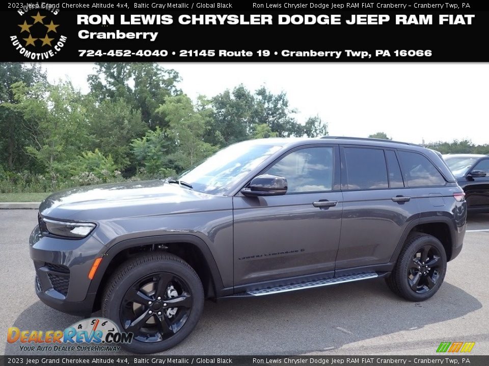 2023 Jeep Grand Cherokee Altitude 4x4 Baltic Gray Metallic / Global Black Photo #1